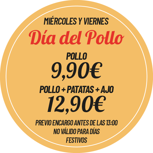 Ofertas Dia del Pollo